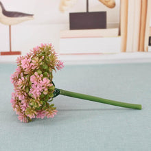 1 Bundle Stamen Artificial Flowers Cheap Simulation Grass Leaf Diy Plastic Flower For Wedding Home Party Garden Decorative