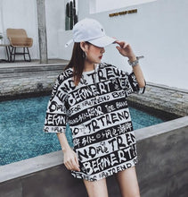 2018 New Harajuku T shirt women fashion Design Cartoon print t-shirts  Ladies Short Sleeve casual Large size loose Tops Girl Tee