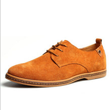 2018 thời trang men giày casual new mùa xuân nam dẹt ren up nam da lộn oxfords người đàn ông giày da zapatillas hombre kích thước 38-48