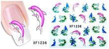 30 Phong Cách! thời trang Nails Art Làm Móng Decals Florals Chuyển Nước Thiết Kế Stickers Đối Với Nails Mẹo Beauty # BXF1229 ~ BXF1258