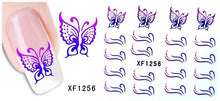 30 Phong Cách! thời trang Nails Art Làm Móng Decals Florals Chuyển Nước Thiết Kế Stickers Đối Với Nails Mẹo Beauty # BXF1229 ~ BXF1258