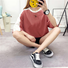Harajuku Fashion Bts Kpop Tshirt Women Cotton T Shirt Elegant Korean Style Ladies Shirts Plus Size Summer Tops Camiseta Feminina
