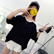 Harajuku Fashion Bts Kpop Tshirt Women Cotton T Shirt Elegant Korean Style Ladies Shirts Plus Size Summer Tops Camiseta Feminina