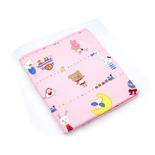 Kalameng Baby Mattress Baby Isolation Pad Cartoon Quilted Separate Pad Waterproof Breathable Newborn Baby Mattress Urine 50*70cm