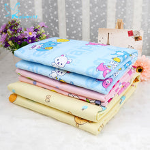 Kalameng Baby Mattress Baby Isolation Pad Cartoon Quilted Separate Pad Waterproof Breathable Newborn Baby Mattress Urine 50*70cm