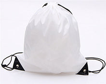 New trendy Drawstring Cinch Sack Backpack portable shopping bag School Tote Beach Travel Bag