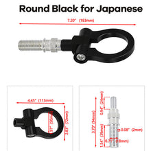 Partol Universal Car Tow Hook JDM Racing Towing Bar Auto Trailer Tow Hook For BMW Honda Subaru Toyota European Japanese Vehicle