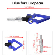 Partol Universal Car Tow Hook JDM Racing Towing Bar Auto Trailer Tow Hook For BMW Honda Subaru Toyota European Japanese Vehicle