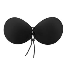 Phụ nữ Tự Dính Strapless Bandage Blackless Rắn Áo Ngực Stick Gel Silicone Push Up của phụ nữ lót Áo Ngực Vô Hình