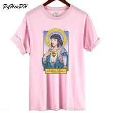 Pulp Fiction Tshirt 2018 New Women's Summer O-neck T shirt Quality Cotton T-shirt Female Harajuku Woman Tees Shirt Short Sleeve