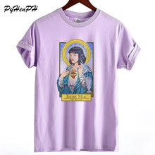 Pulp Fiction Tshirt 2018 New Women's Summer O-neck T shirt Quality Cotton T-shirt Female Harajuku Woman Tees Shirt Short Sleeve