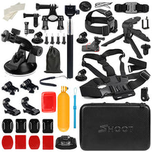 SHOOT Action Camera Accessory Tripod Monopod Head Chest Strap Mount for GoPro Hero 6 4 SJCAM SJ7 Xiaomi Yi 4K 2 Eken H9 Sony Cam
