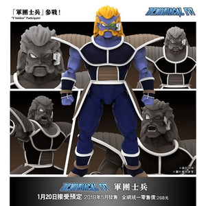 WSTXBD Demoniacal Fit Dragon Ball Z DBZ S.H.Figuarts shf Freeza Soldier Ginew PVC Action Figure Model Kid Dolls Figurals