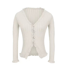 Women Harajuku Knitted Short Ruffles Sleeve Shirt Crop Top Unif Sexy Street Wear White Femme Short Sleeve funny T Shirt Summer