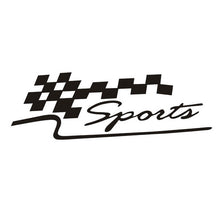 Car And Motorcycle Decals Personalized Car Stickers Reflective Garland Decorated SPORT Race Flag Car Stickers CT-388