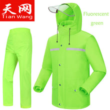 Skynet raincoat motorcycle split of adult men and women fashion outdoor waterproof raincoat rain pants suit riding fishing