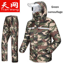 Skynet raincoat motorcycle split of adult men and women fashion outdoor waterproof raincoat rain pants suit riding fishing