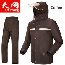 Skynet raincoat motorcycle split of adult men and women fashion outdoor waterproof raincoat rain pants suit riding fishing