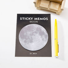 30 Sheets Korean Cute Lonely Planet Earth Moon Neptune Sedna Stickers Post it Round Shape Memo Pad Sticky Notes Bookmarks BLT19