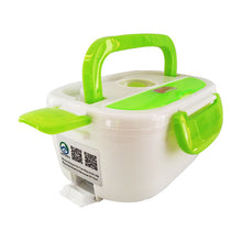 AHTOSKA 12V Portable Electric Heating Lunch Box  Food-Grade Food Container Food Warmer For Kids  4 Buckles  Dinnerware Sets Car
