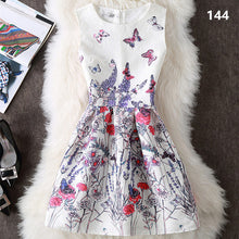 Summer Style 2018 Fashion A-Line Women Maxi Evening Party Casual Vintage Dresses Printing Sleeveless Vestidos De Festa Dress 153