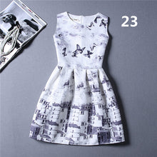 Summer Style 2018 Fashion A-Line Women Maxi Evening Party Casual Vintage Dresses Printing Sleeveless Vestidos De Festa Dress 153