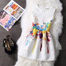 Summer Style 2018 Fashion A-Line Women Maxi Evening Party Casual Vintage Dresses Printing Sleeveless Vestidos De Festa Dress 153
