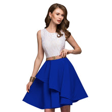 Lace Dress 2018 New Arrival Summer Women Elegant Sleeveless A-Line Mini Party Beach Dress Female