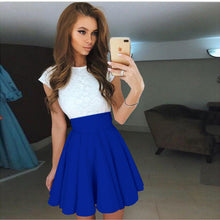 Lace Dress 2018 New Arrival Summer Women Elegant Sleeveless A-Line Mini Party Beach Dress Female