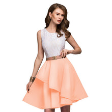Lace Dress 2018 New Arrival Summer Women Elegant Sleeveless A-Line Mini Party Beach Dress Female