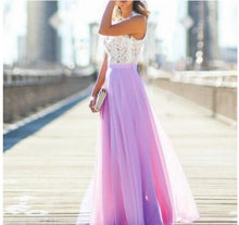 Tafforda 2018 Spring New Model  Sexy Retro Lace Splicing Chiffon long Dress Wedding or Party Woman Dresses