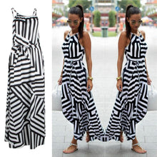 Women Summer Long Dress 2018 Sexy Casual Geometric Print Boho Long Maxi Beach Dress Evening Party Bodycon Dress Sundress Vestido