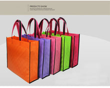 32*40*10CM 500pcs  promotion new arrival eco  non-woven fabric shopping bag accept custom logo print