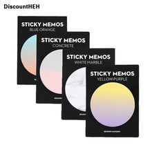 Korean Cute Lonely Planet Earth Moon Neptune Sedna Stickers Post it Round Shape Memo Pad Sticky Notes Bookmarks