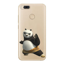 Cool for xiaomi mi a1 5x case cover silicone cartoon superman personality task cute panda classic fashion design phone soft case