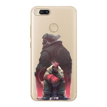 Cool for xiaomi mi a1 5x case cover silicone cartoon superman personality task cute panda classic fashion design phone soft case