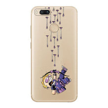 Cool for xiaomi mi a1 5x case cover silicone cartoon superman personality task cute panda classic fashion design phone soft case