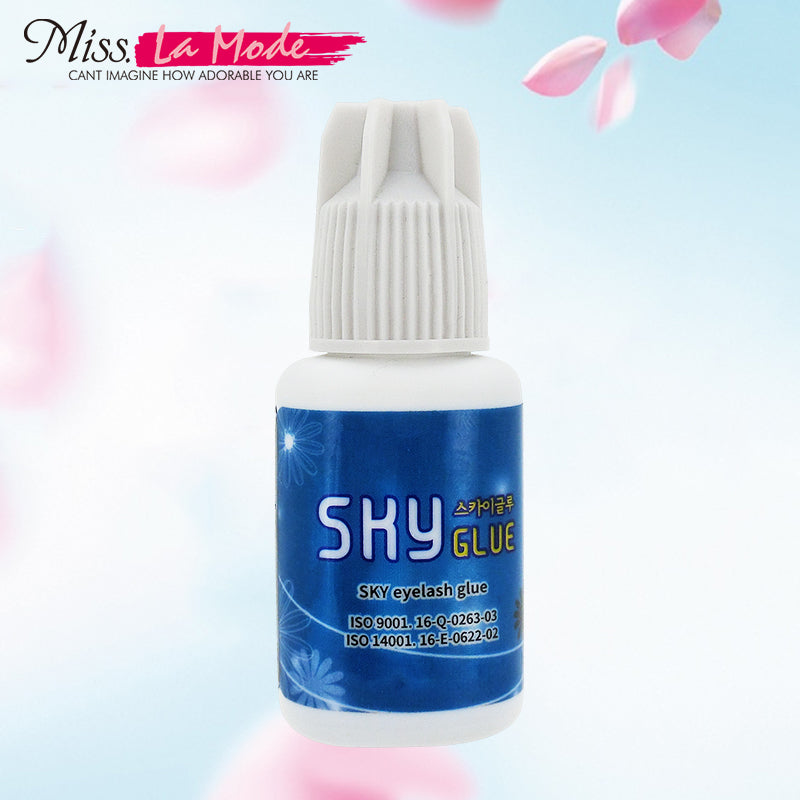 Sky glue eyelash extension fast drying eyelash black glue eyelashes from Korea Professional glue Last Over 4-6Weeks misslamode