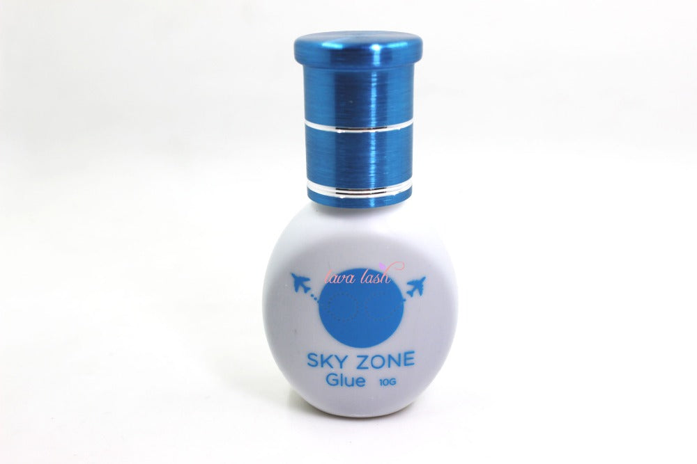 Free Shipping Newest Sky Zone Glue Adhesive for Eyelash Extensions Fastest Dry Low Irritation 10 bottles/lot sky glue