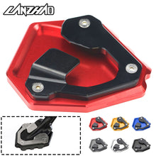 For Honda CRF1000L Africa Twin 2016 2017 2018 Motorcycle Side Stand Enlarger Kick Stand Extension Plate Enlarge Pad Red Black