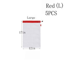 5Pcs S M L Reusable Produce Bags Black Rope Mesh shopping bag organizer Vegetable & Fruit & Grocery Bags Shopping Box Washable
