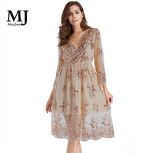 MaiJee Sexy Sequin Lace Summer Dress Female Dresses for Women Femme Party Dress Boho Vestido De Festa Elbise Jurken Sukienka